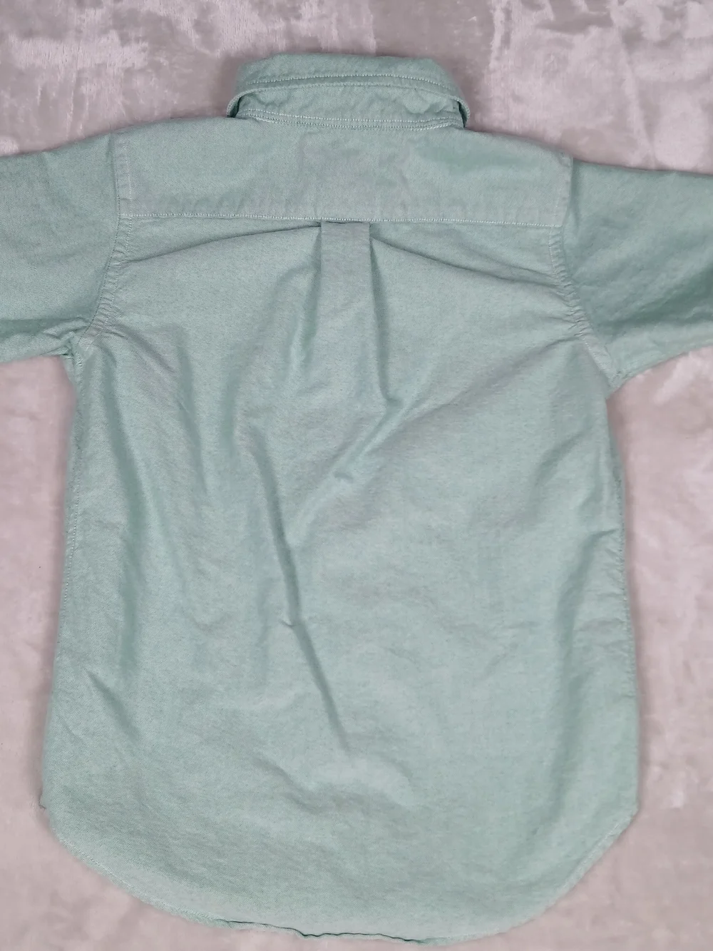 Ralph Lauren Kids Size 6 Button Down Boys Long Sleeve Shirt Green